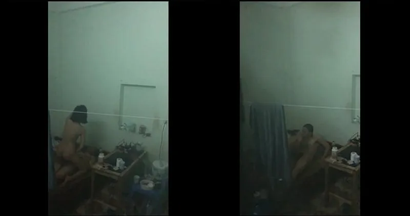 Quay lén em nhà bên và bạn trai làm tình