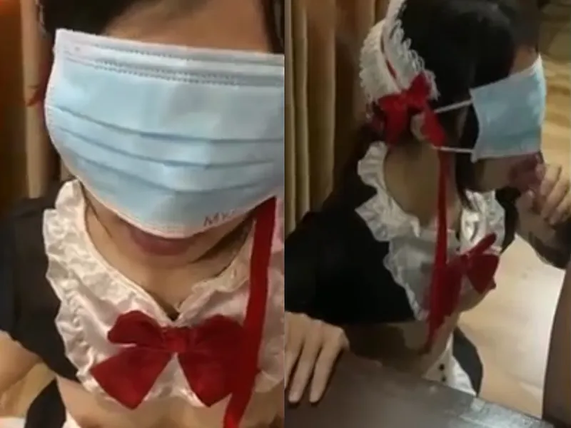 Bạn gái việt dâm cosplay nô lệ tình dục mút mút con chim điêu luyện